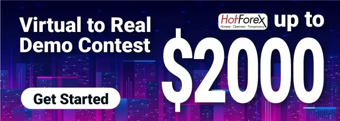 Participate in Virtual to Real Demo Contest from HotForex